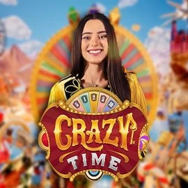 Play the Crazy Time slot by Evolution on Luckygem Casino