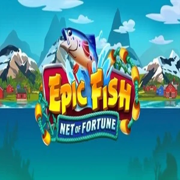 Epic Fish Net of Fortune logo – Slots by Quickspin at Luckygem Casino