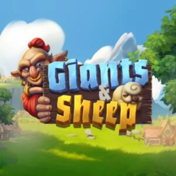 Giants and Sheep online game logo by Relax Gaming on lucky-gemm.nl