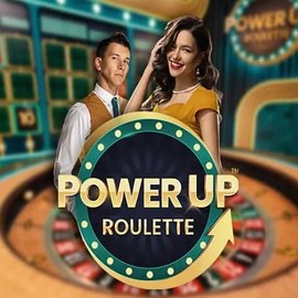 PowerUP Roulette by Pragmatic Play, showcased at lucky-gemm.nl – game logo
