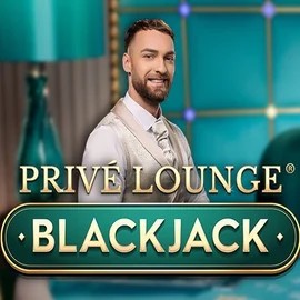 Privé Lounge Blackjack slot visual from Pragmatic Play available on lucky-gemm.nl