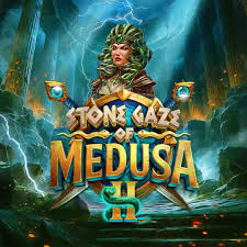 Official Slots logo: Stone Gaze of Medusa 2 by Stakelogic at Luckygem Casino