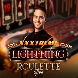 XXXtreme Lightning Roulette slot visual from Evolution available on lucky-gemm.nl